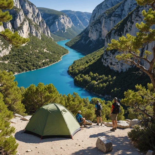 Comment organiser un camping pour une expédition de randonnée dans les gorges du Verdon?